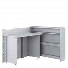 Izvelkams rakstāmgalds WORK CONCEPT CW-01P, pelēks
